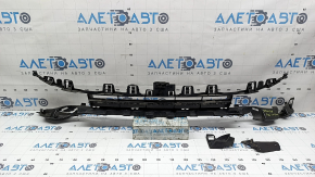 Lower grille of the front bumper BMW 4 F32/33/36 14-20 without radar, missing fragment, cracked
