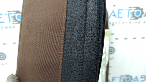 Rear seat backrest trim, 2nd row, right, BMW X7 G07 19-22, leather, 7 seats, black