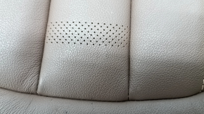 Rear seat backrest trim, 2nd row, right, BMW X7 G07 19-22, leather, 7 seats, black