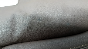 Rear seat back trim, 2nd row, left, BMW X7 G07 19-22, leather for 7 seats, brown Coffee, Comfort, heated, melted leather