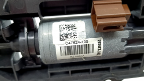 Motor for longitudinal adjustment of the 2nd row of seats, left BMW X7 G07 19-26 with bracket, crack in the bracket