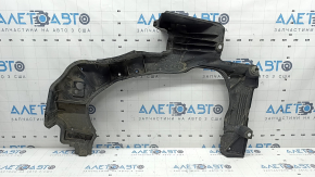 Left fuel tank guard for Toyota Prius 50 19-22 AWD, dented, worn