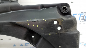Right fuel tank guard Toyota Prius 50 19-22 AWD tears, cracks, scuffs