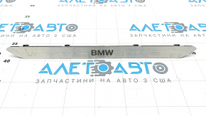Front left door sill insert for BMW X7 G07 19-26, chrome with backlight, scratches, dents