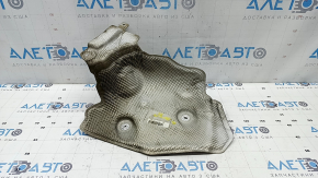 Heat shield for the rear muffler barrel, left, BMW X7 G07 19-26