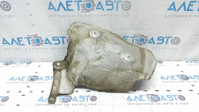 Heat shield for the rear muffler barrel, left, BMW X7 G07 19-26