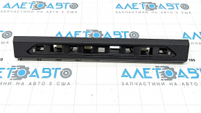 Front left door sill trim for BMW X7 G07 19-26, black, scratches
