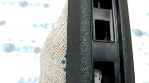 Front left door sill trim for BMW X7 G07 19-26, black, scratches