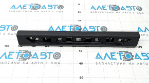 Front right door sill trim for BMW X7 G07 19-26, black, scratches
