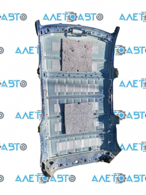Roof metal Mitsubishi Outlander 14-22 without sunroof, blue D14, on body, dent, bumps