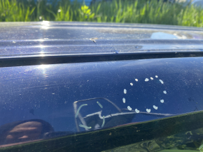 Roof metal Mitsubishi Outlander 14-22 without sunroof, blue D14, on body, dent, bumps