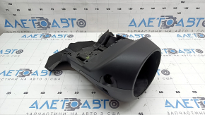 Steering column frame BMW 4 F32/33/36 14-20 black, 2 parts, for heated steering wheel, scratches