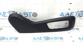 BMW X7 G07 19-26 passenger seat side control trim, black, scratches