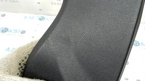 Rear left seat control cover for the 2nd row of the BMW X7 G07 19-26, black, scratches