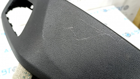 Rear right seat control cover for the 2nd row of the BMW X7 G07 19-26, black, scratches, melted