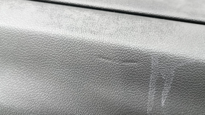 Driver's seat cover, rear lower, BMW X7 G07 19-26, black, Comfort, dents