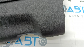 Driver's seat cover, rear lower, BMW X7 G07 19-26, black, Comfort, dents