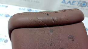 BMW X7 G07 19-22 passenger seat headrest, brown leather, Coffee, Comfort, melted leather