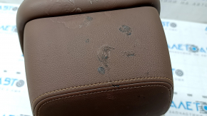 BMW X7 G07 19-22 passenger seat headrest, brown leather, Coffee, Comfort, melted leather