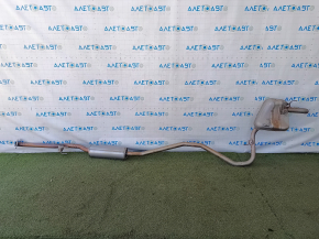 Rear muffler with barrel for Honda Civic XI FE/FL 22-26 4d 2.0