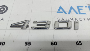 Emblem inscription 428i trunk lid BMW 4 F32/33 14-16