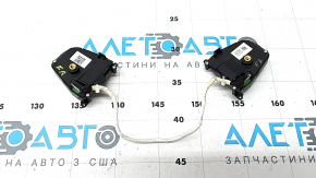 BMW X7 G07 19-22 steering wheel control buttons for radar and driver tracking camera, chrome, scratches