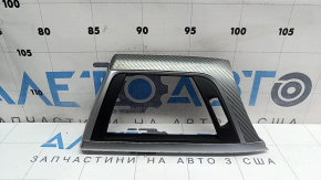 Left front panel trim for BMW 4 F32/33/36 14-20 in light carbon fiber