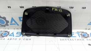 Front panel center trim for BMW 4 F32/33/36 14-20 speakers, black