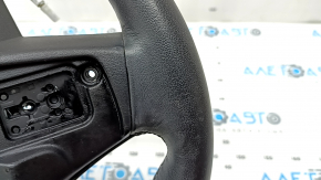 BMW X7 G07 19-22 black leather steering wheel with heated paddle shifters, driving assist, Sport, with wiring, dented, scratches, needs cleaning