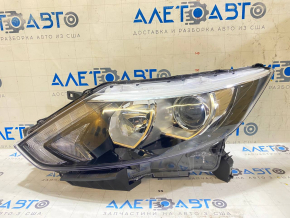 Headlight front left Nissan Rogue Sport 17-19 bare halogen