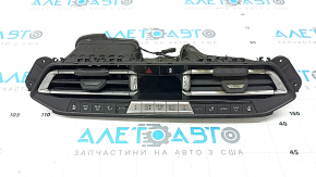 BMW X7 G07 19-22 climate control system with heated and ventilated seats, 360-degree cameras, melted deflectors