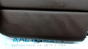 Armrest BMW X7 G07 19-22 leather with heating, brown Coffee, dented