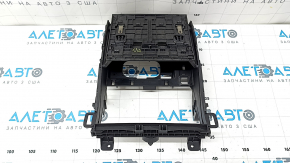 BMW X7 G07 19-26 center console pocket for wireless charging and thermal cup holders, broken mount