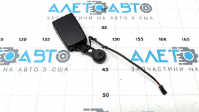BMW X7 G07 19-22 black driver's seat belt latch with sensor
