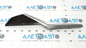 Rear right door trim panel for BMW X7 G07 19-22 black wood/bronze with chrome and backlight