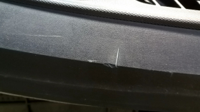 Torpedo front panel without AIRBAG Lincoln MKC 15-19 brown, wood insert, scratches