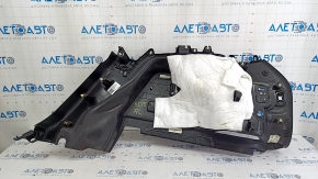 Arch trim left Jeep Cherokee KL 14-14 black under electric cover
