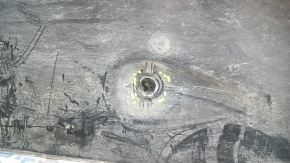 Right underbody protection for VW Beetle 12-16, broken mount, worn