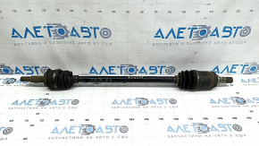 Drive axle shaft rear right Lexus RX350 10-15 torn outer CV joint boot, dented