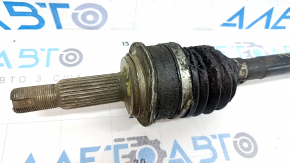 Drive axle shaft rear right Lexus RX350 10-15 torn outer CV joint boot, dented