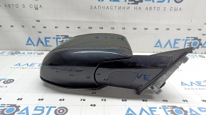 Right side mirror assembly BMW X3 G01 18-22 5-pin, turn signal, auto-dimming, BSM, brown, chipped turn signal glass