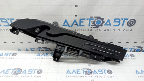 Left trunk curtain guide for BMW X3 G01 18-21, black, scratches