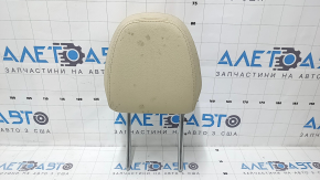 Front left headrest for BMW X3 G01 18-21 leather, beige, dry-cleanable