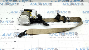 Driver's seat belt for BMW X3 G01 18-24 with squib, beige, dry-cleanable