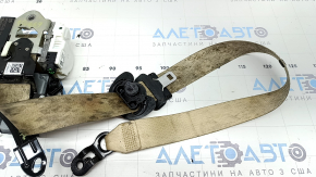 Driver's seat belt for BMW X3 G01 18-24 with squib, beige, dry-cleanable