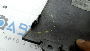 Lower trim of the rear bumper BMW X3 G01 18-21 gray, without a towbar, broken fastening, scratches