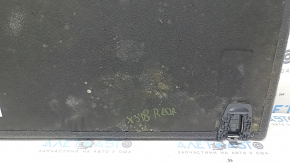 BMW X3 G01 18-21 trunk floor with rails, fasteners and handle, black, dry-cleanable