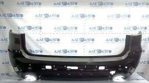 Bare rear bumper for BMW X3 G01 18-21 X-Line with parking sensors, without towbar, silver