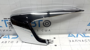 Front bumper molding chrome upper left Mitsubishi Outlander Sport ASX 16-19 rest