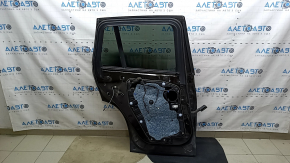 Rear left door assembly BMW X3 G01 18-24 keyless, brown C07, scratches, bump